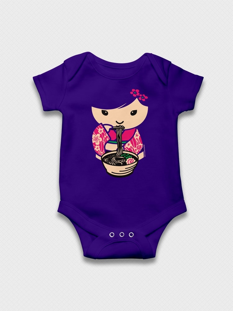Ramen Noodle Lover 3 ONESIE NOODLES